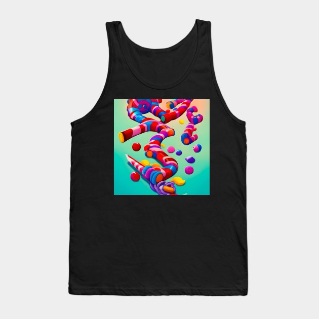 Sharp Candies Tank Top by StewStudio